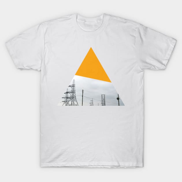 Orange Pylons T-Shirt by Cassia